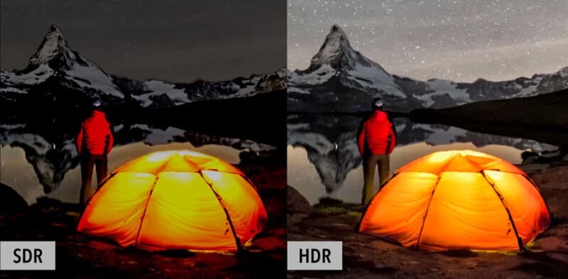 SDR vs HDR