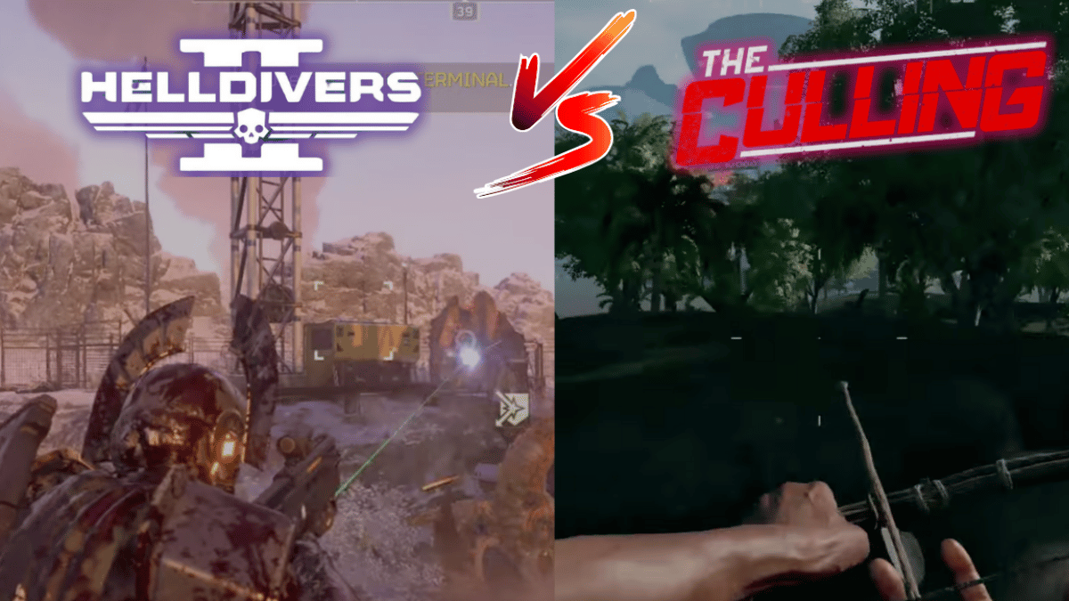 Helldivers 2 Vs. The Culling: Shooter Against Battle Royale